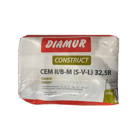 DIAMUR CIMENT CEM II/B-S 52.5 N 25KG/SAC 64SAC/PAL CONSIGNEE DIAMUR CIMENT CEM II/B-S 52.5 N 25KG/SAC 64SAC/PAL CONSIGNEE